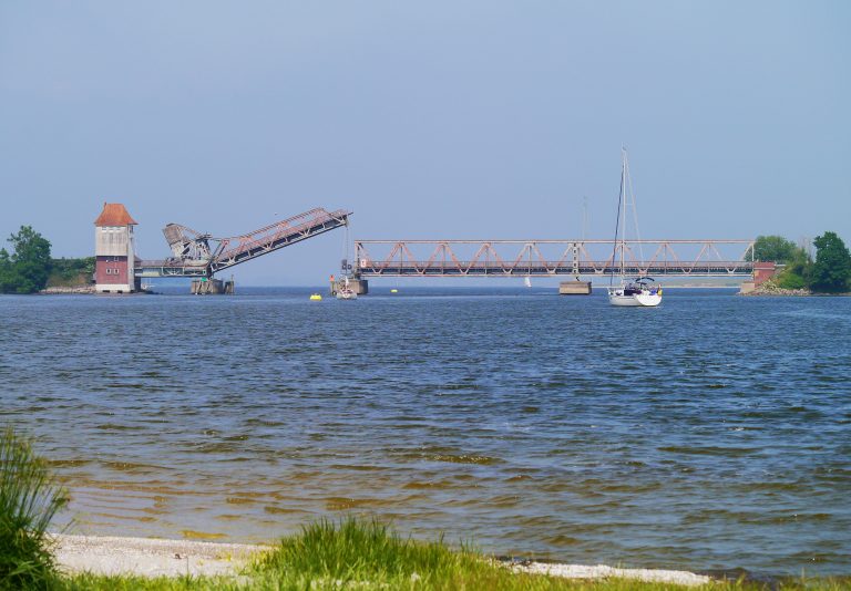 Segelboot auf der Schlei