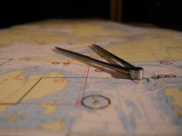 Beitragsbild Törnplanung Seekarte
