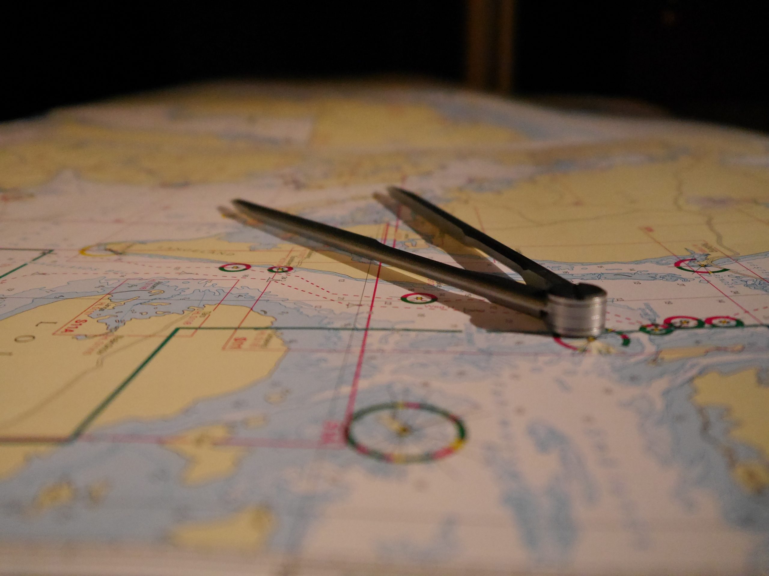 Beitragsbild Törnplanung Seekarte