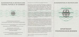 SBF Binnen Führerschein