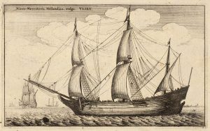 historisches Handelssegelschiff