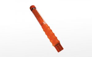 Fallschirm-Signalrakete (rot) der Firma Comet