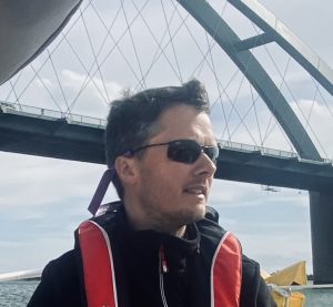 Brillenband beim Segeln