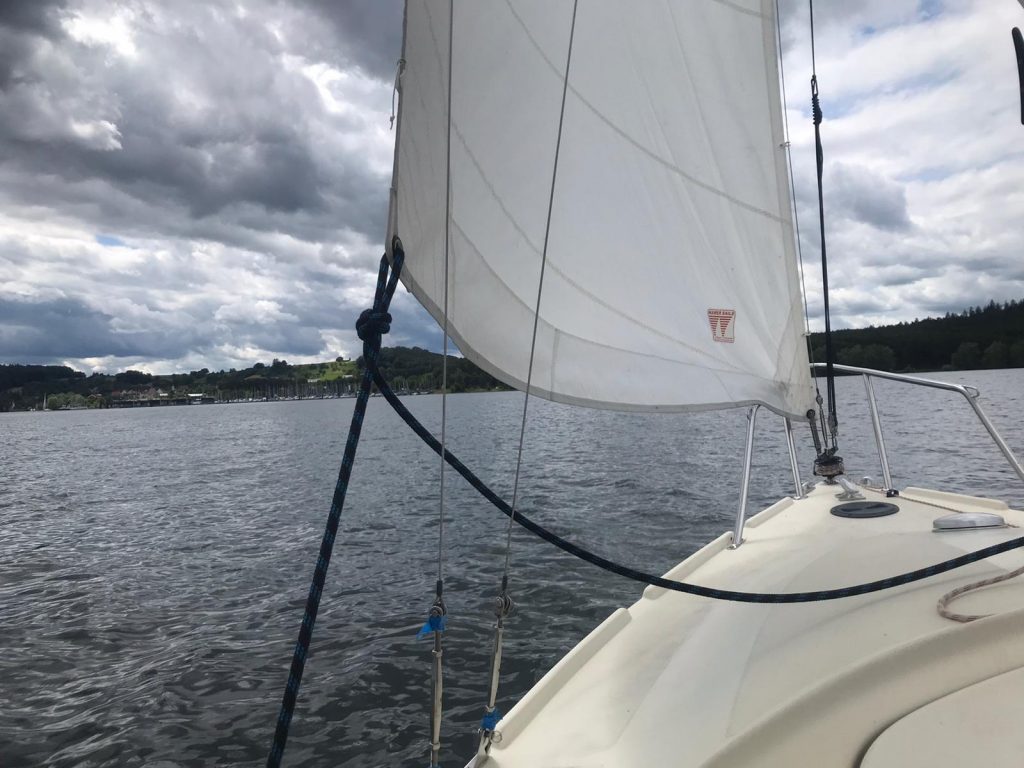 Segeln auf dem Brombachsee