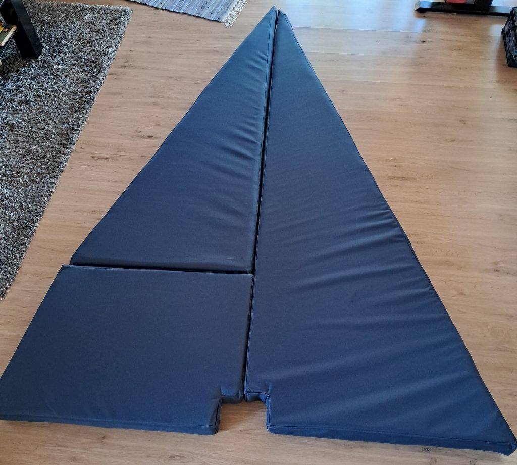 die fertigen Polster