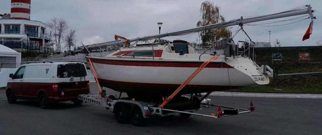 Keep Swimming auf dem Trailer