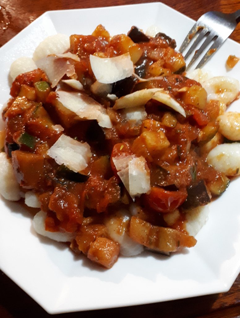 Essen an Bord - gnocci
